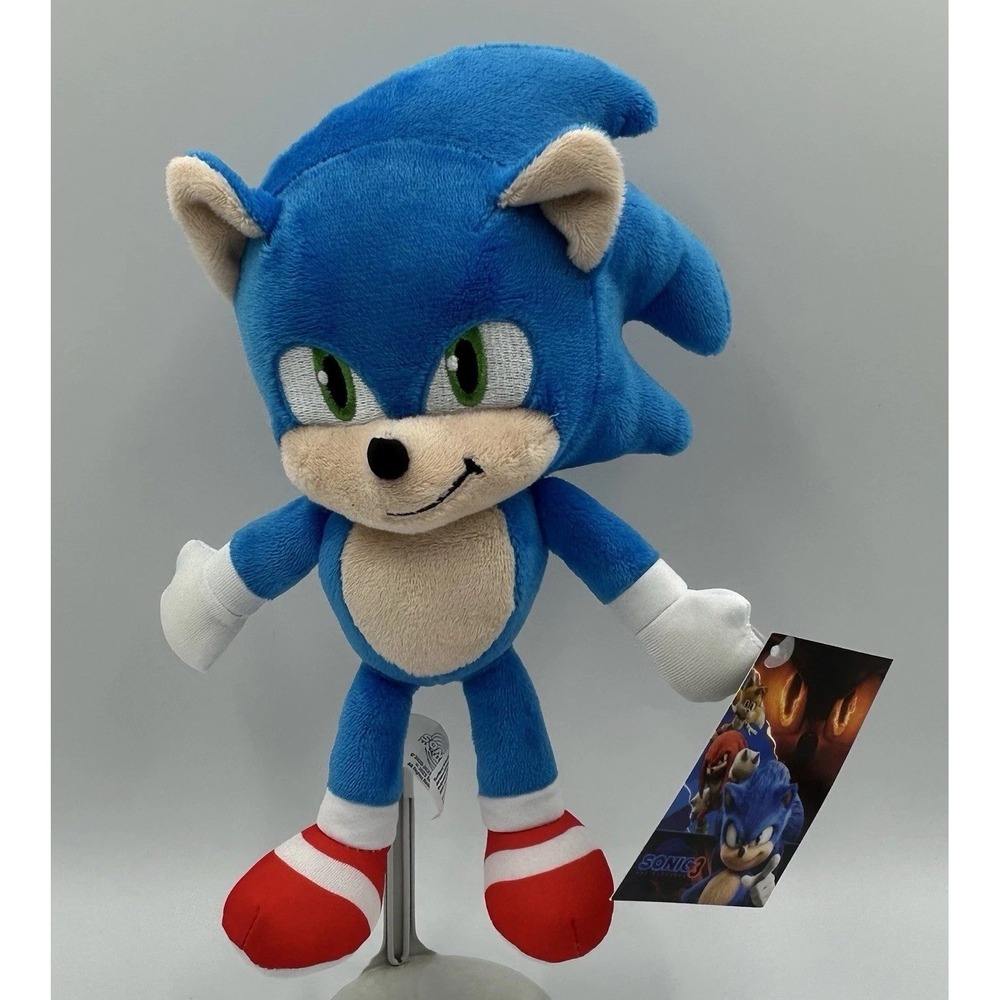 Sonic the Hedgehog Plush (Sonic 3 Regal & AMCβ Exclusive) NWT